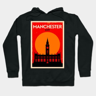 Manchester Poster Design Hoodie